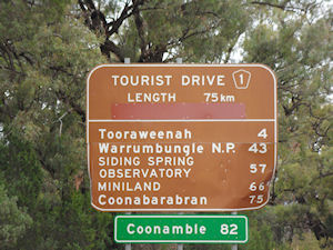 Tourist Sign