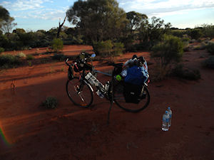 Bike on a stick