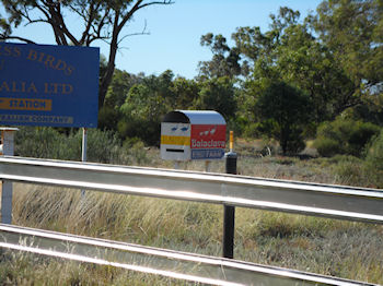 Others are informative. There was also a warning about closed circuit TV surveillance on this emu and ostrich farm.