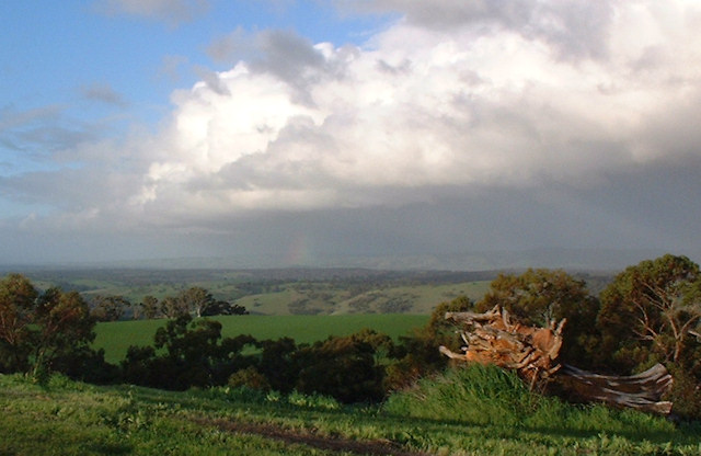From the Kersbrook Road, South Australia