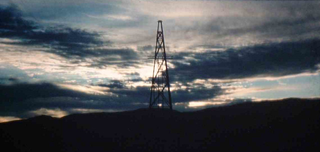 Ngarutjara Windmill Sunset Musgrave Ranges Jan 1982