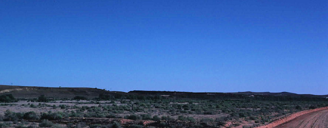 On the road to Maree near Lake Eyre 1980
