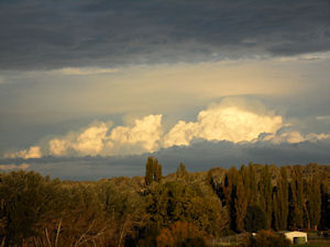 Molong evening clouds